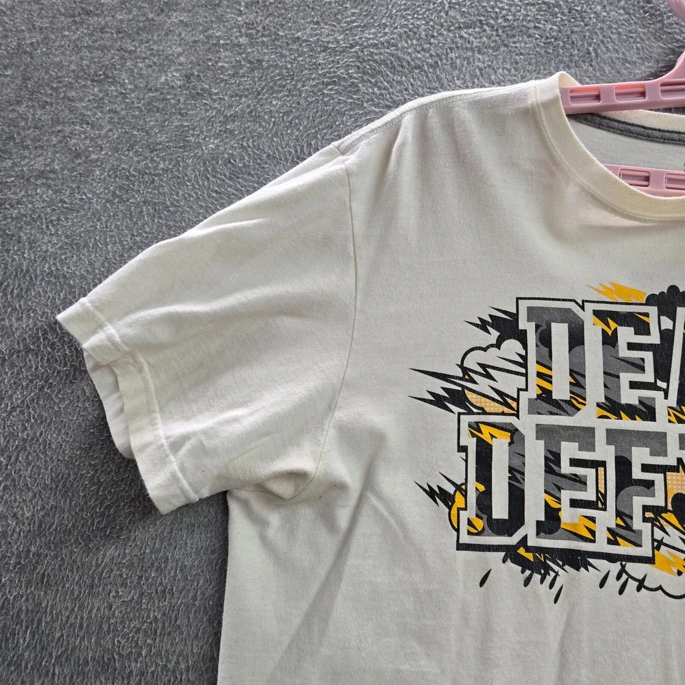 Air‎ Jordan Men Shirt Large White Death Defying Logo Crew Neck Short Sleeve Tee